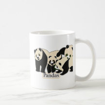 Panda Taza De Café