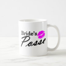 Pandilla de las novias tazas de café