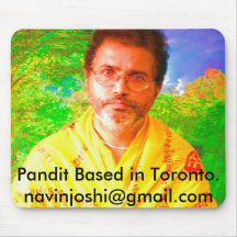 Pandit basó en Toronto.   navinjos… Alfombrilla De Ratón