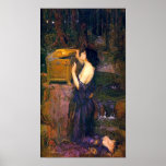 Pandora de John William Waterhouse Poster