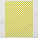 paño de mesa de picnic amarillo flyer personalizado