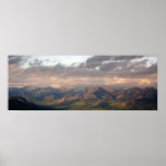 Panorama de la primavera Ridge Poster