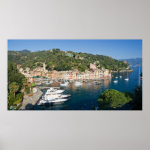 Panorama de Portofino Posters