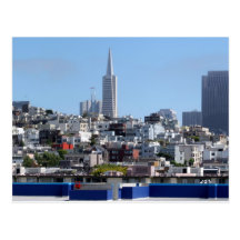 Panorama de San Francisco Tarjetas Postales
