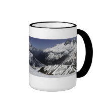 Panorama del valle de Chamonix Tazas
