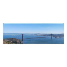 Panorama San Francisco de la impresión fotográfica