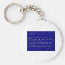 Pantalla azul de la muerte llaveros