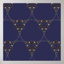 Pantalla de mármol I de Apollonian Poster