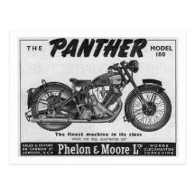 pantera 100 tarjetas postales