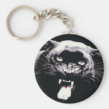Pantera negra de Jaguar Llavero Personalizado