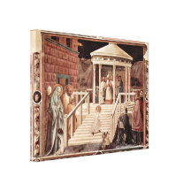 Paolo Uccello - el templo de Maria Impresiones En Lienzo Estiradas