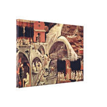 Paolo Uccello - episodios a partir de la vida del  Impresión En Lona