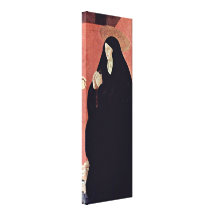 Paolo Uccello - fragmento de los santos y de dos n Lona Estirada Galerias