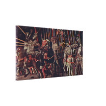Paolo Uccello - la intervención de Micheletto Lienzo Envuelto Para Galerías