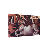 Paolo Uccello - victoria sobre Bernardino Impresiones De Lienzo