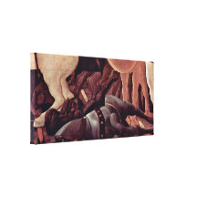 Paolo Uccello - victoria sobre Bernardino Impresión De Lienzo