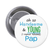 Pap hermoso y joven pin