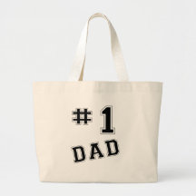 Papá #1 bolsa de mano