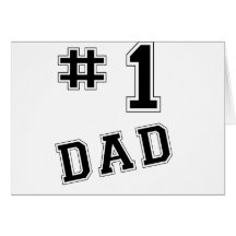 Papá #1 felicitaciones