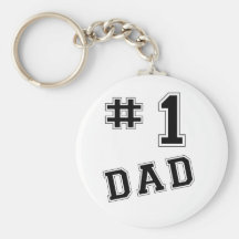 Papá #1 llavero
