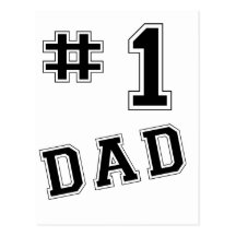 Papá #1 postales