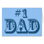 Papá #1 tarjetas