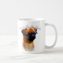 Papá 2 de Bruselas Griffon Taza De Café