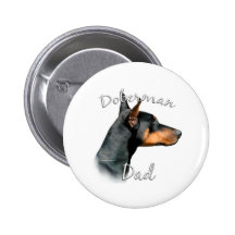 Papá 2 del Pinscher del Doberman (negro)