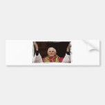 Papa Benedicto Pegatina De Parachoque