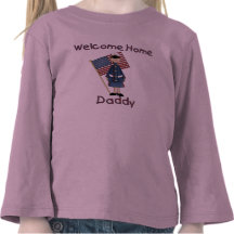 Papá casero agradable (hija) camiseta