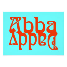Papá de Abba (dios del padre) Invitación