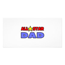 Papá de All Star Tarjetas Fotograficas