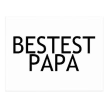Papá de Bestest Tarjetas Postales
