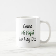 Papá de Como MI ningún DOS del heno Taza