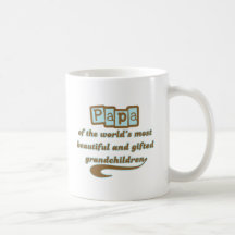 Papá de nietos dotados taza
