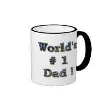 PAPÁ del #1 del mundo Taza De Café
