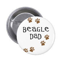 Papá del beagle pin