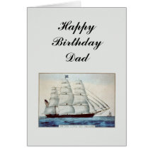 Papá del feliz cumpleaños tarjeton