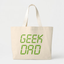 Papá del friki bolsa de mano