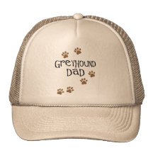 Papá del galgo gorro de camionero