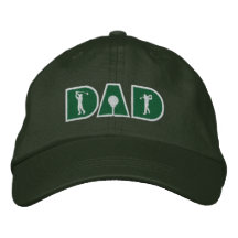 Papá del golf gorras bordadas