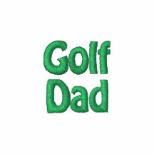 Papá del golf polo bordado