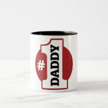 Papá del número 1 taza