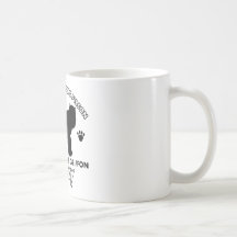 Papá del perro de Bruselas Griffon Tazas