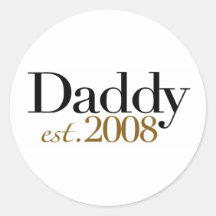 Papá Est 2008 Pegatinas