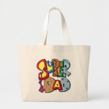 Papá estupendo bolsas