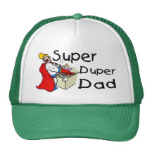 Papá estupendo de Duper (1) Gorro
