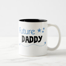 Papá futuro tazas de café