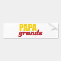 Papá grande - papá grande pegatinas de parachoque