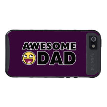 Papá impresionante - caso rugoso del iPhone de Ski iPhone 5 Fundas